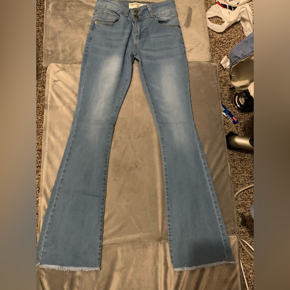 Flared jeans